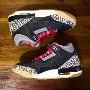 Nike Air Jordan 3 Retro Black Cement GS - Size 6Y Kids RARE Michael Max DEAL
